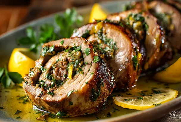 Мясной рулет из телячьего плеча: сочный, ароматный, праздничный