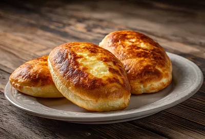 Полезные пирожки с яйцом и творогом без лишней муки и масла