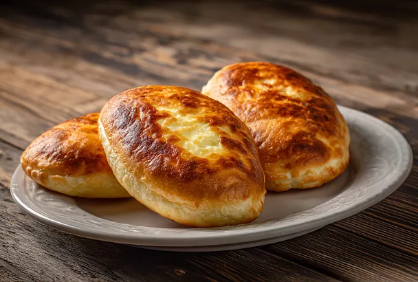 Полезные пирожки с яйцом и творогом без лишней муки и масла