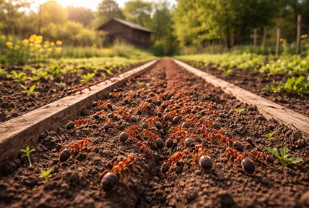 Красные муравьи-мутанты сбегут за 1 минуту с дачи – больше не разносят тлю и не вредят саженцам