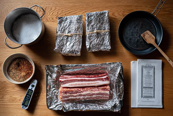 Копчёная грудинка на обычной плите: как сделать дома без коптильни