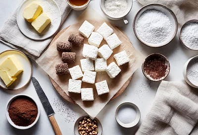 Нежные домашние конфеты «Птичье молоко», которые тают во рту