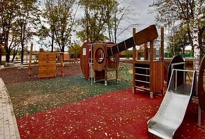 В хуторе Садовом Отрадненского района по нацпроекту благоустроили парк