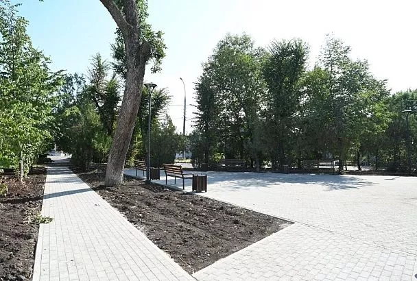 Благоустройство Дубинского сквера завершено в Краснодаре