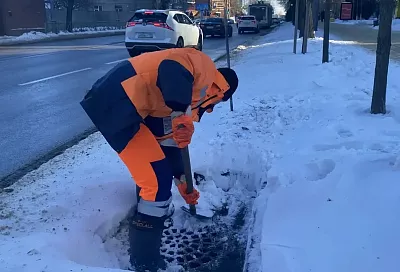 В мэрии Краснодара рассказали, как идет подготовка города к таянию снега 