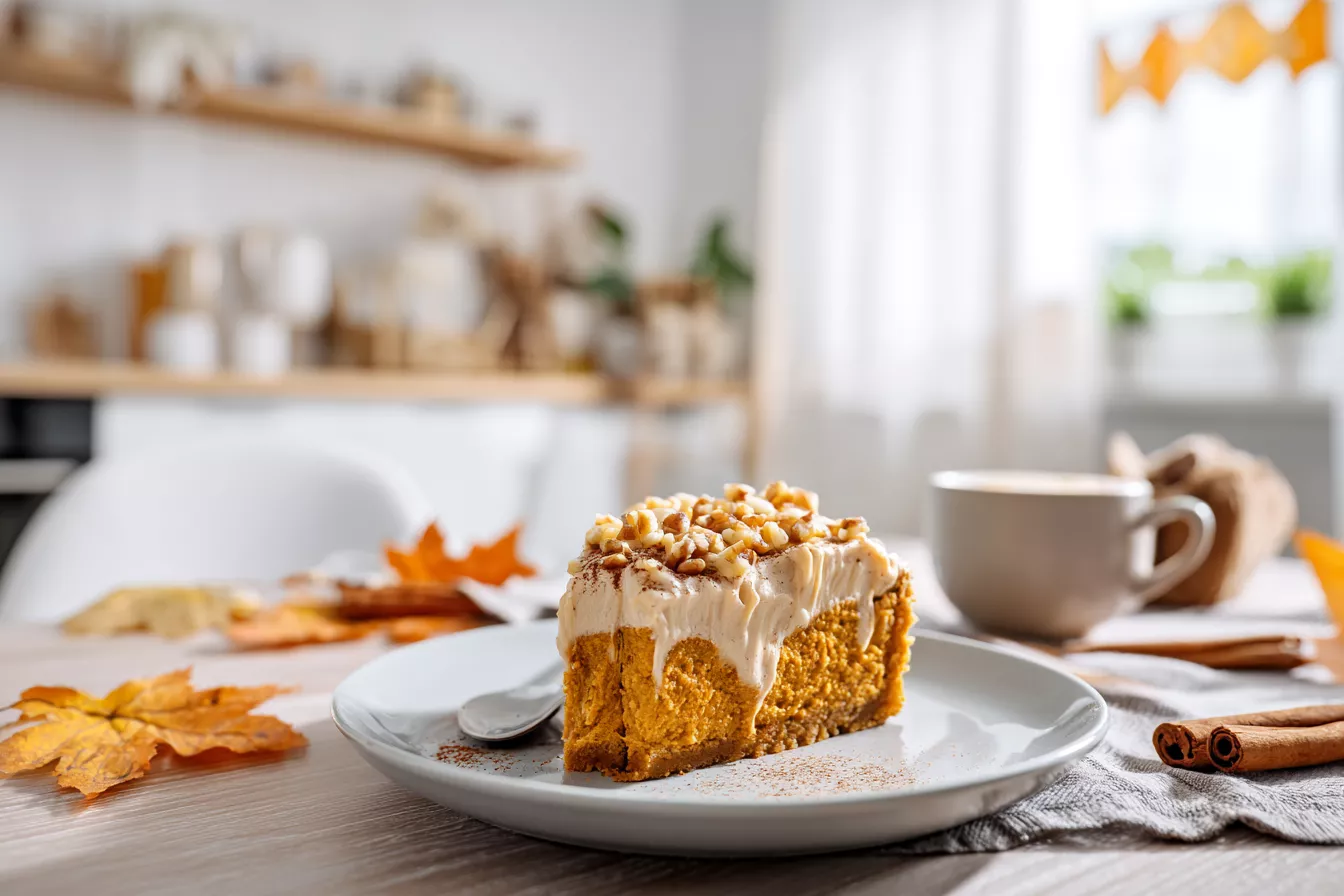 Осенний тыквенный пирог с кофейной пропиткой: необычный и ароматный