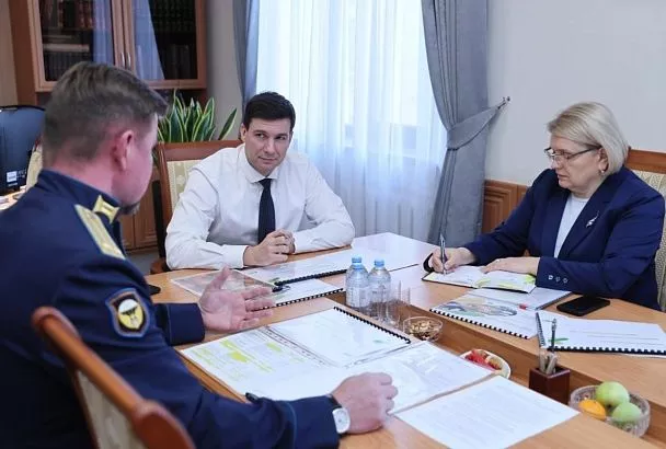 Вице-губернатор Александр Руденко встретился с участником проекта «Герои Кубани»