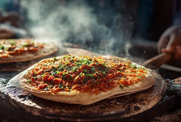 Домашний лахмаджун: простой турецкий рецепт