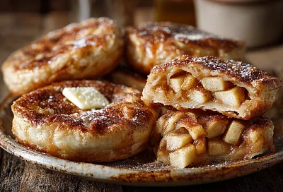 Пирожки с яблоками на творожном тесте по рецепту из 60-х — нежные, ароматные и очень вкусные