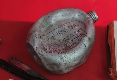 История одного экспоната: как фляжка бойца Семена Русанова вернулась домой 