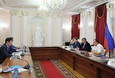 Губернатор Кубани встретился с генеральным директором ВТБ Инфраструктурный Холдинг