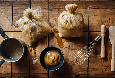 Сливочная карамель для тортов и десертов