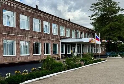 В хуторе Глебовка в Кущевском районе газифицировали школу