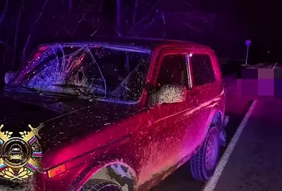 В Апшеронском районе в результате ДТП погиб пешеход