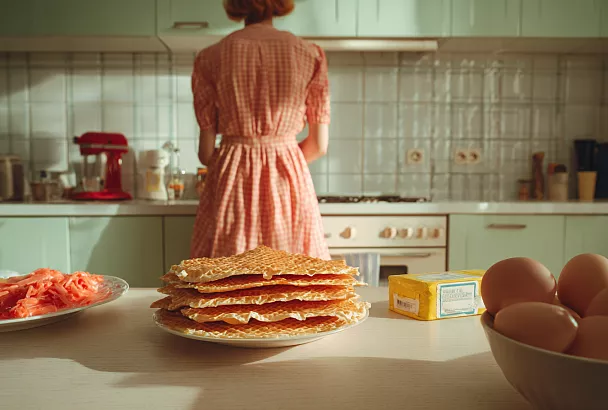 Сочный крабовый торт на вафельных коржах: готовим за 15 минут