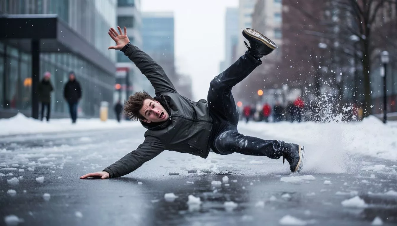Как получить компенсацию после падения на льду: главный совет от юриста