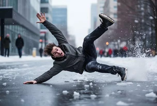 Как получить компенсацию после падения на льду: главный совет от юриста