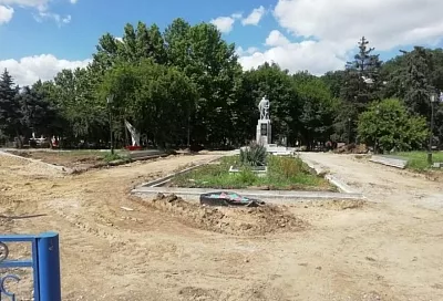 В Курганинском районе в рамках нацпроекта «Жилье и городская среда» благоустроят парк 