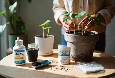 Мошки на комнатных цветах исчезают за несколько дней: простой и безопасный способ без химии