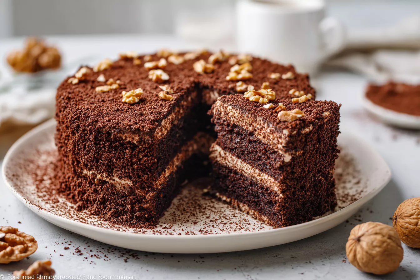 Торт «Пища богов»: божественный вкус из простых продуктов