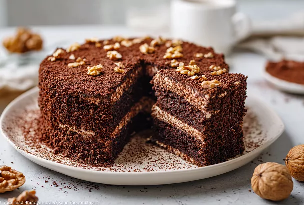 Торт «Пища богов»: божественный вкус из простых продуктов