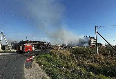 В Анапе после ДТП сгорел жилой дом