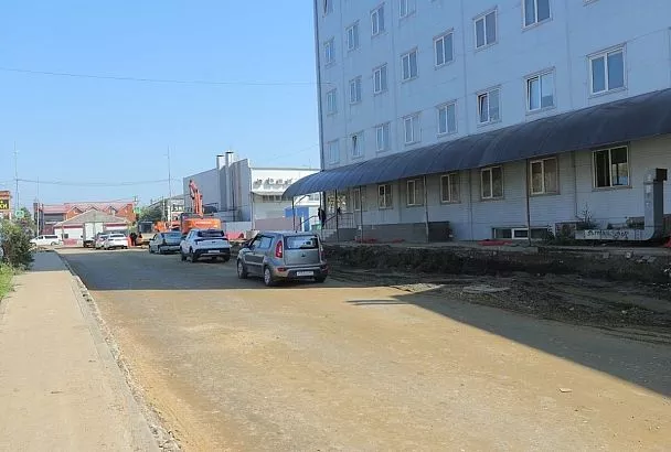 Участок улицы Пашковский Перекат в Краснодаре снова перекрыли