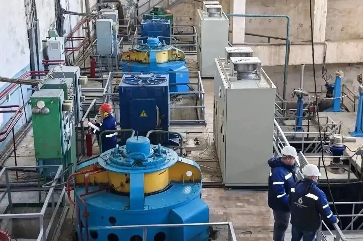 «Росводоканал Краснодар» меняет запорную арматуру на очистных сооружениях канализации