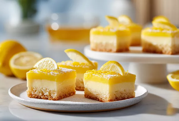 Лимонные пирожные с кремом: ароматные, хрустящие и очень вкусные — просто и недорого