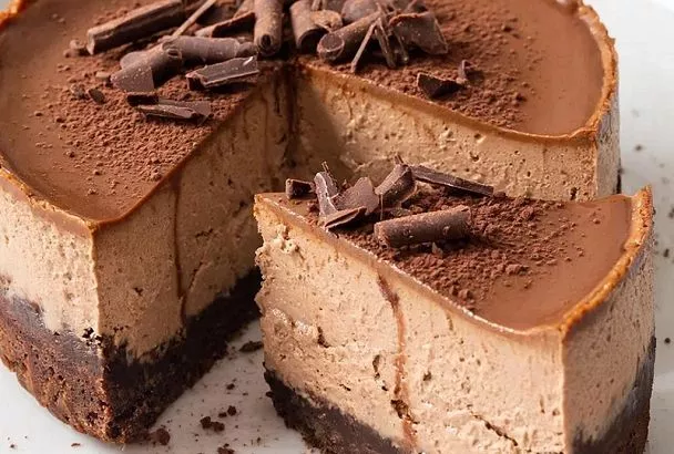 Самый шоколадный чизкейк, без желатина со вкусом пломбира: нежность и аромат в каждом кусочке