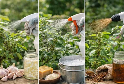 Тля на кустах смородины сбегает за 1 минуту: вот 3 народных метода борьбы с вредителем – ни грамма химии