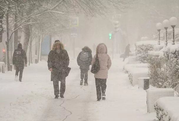 Снегопады в Краснодарском крае будут идти до конца недели