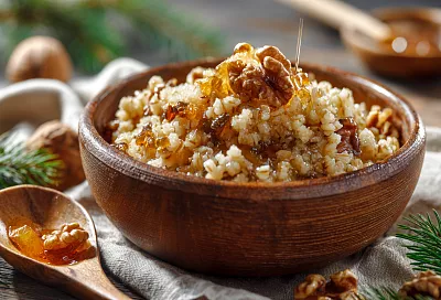 Невероятно рассыпчатая рождественская кутья из пшеницы: рецепт с секретом, с которым справится даже новичок