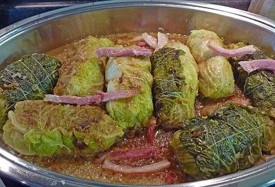 Вкусные и очень нежные: постные голубцы без мяса