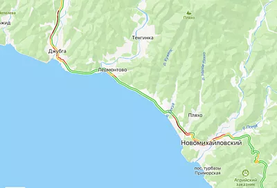 Рванули на море: большие пробки сковали трассу в Туапсинском районе