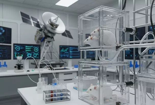 Российские мыши полетят к орбитальной станции в 2030 году
