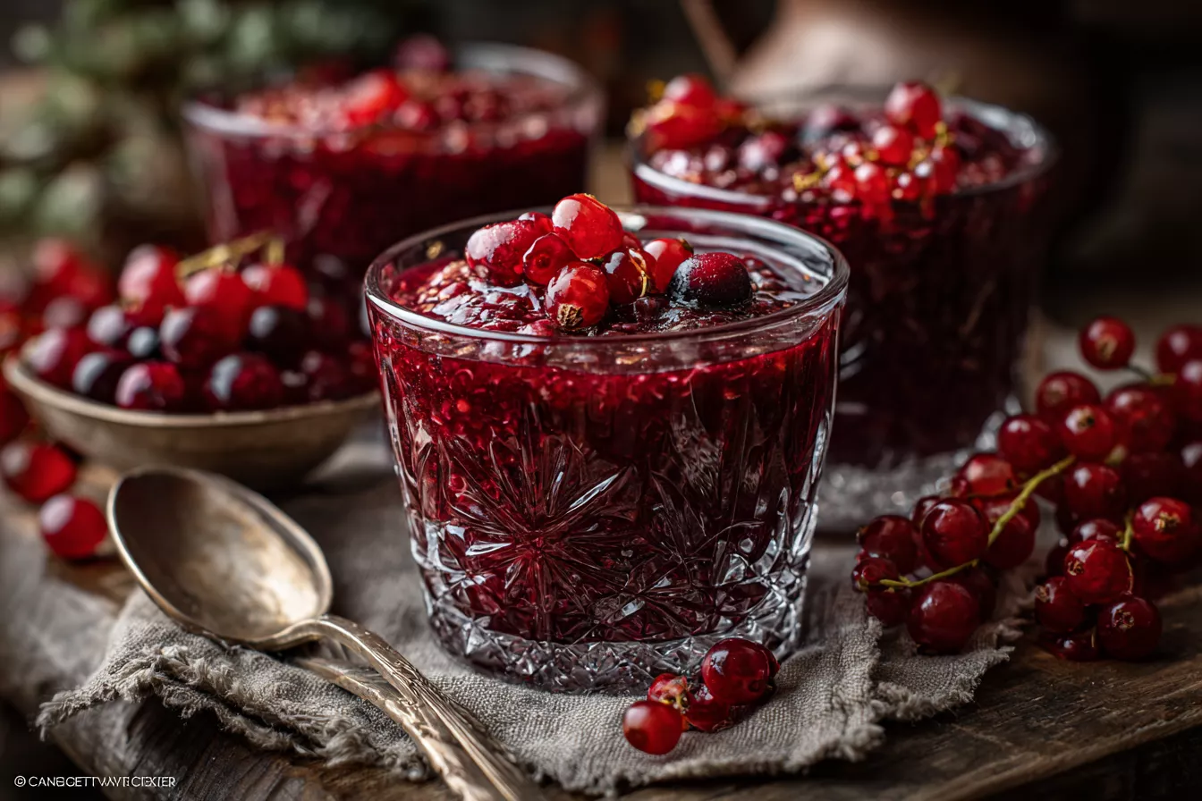 Настоящий русский овсяный кисель с клюквой, брусникой и красной смородиной — густой, тягучий и невероятно полезный