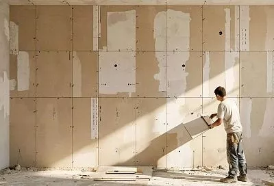 Отделка стен без МДФ: беру тонкий гипсокартон — и за 1 день идеальная поверхность