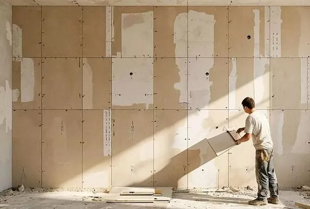 Отделка стен без МДФ: беру тонкий гипсокартон — и за 1 день идеальная поверхность