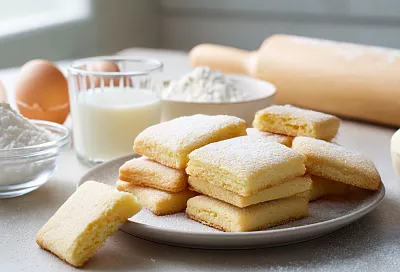 Печенье на кефире за 15 минут: мягкое, простое и с сахарной корочкой