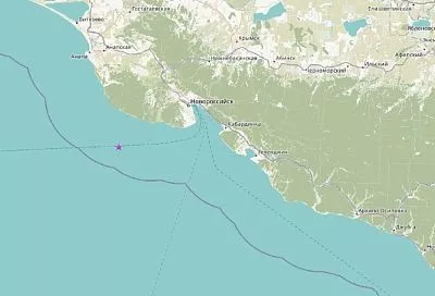 Землетрясение произошло у побережья Новороссийска 