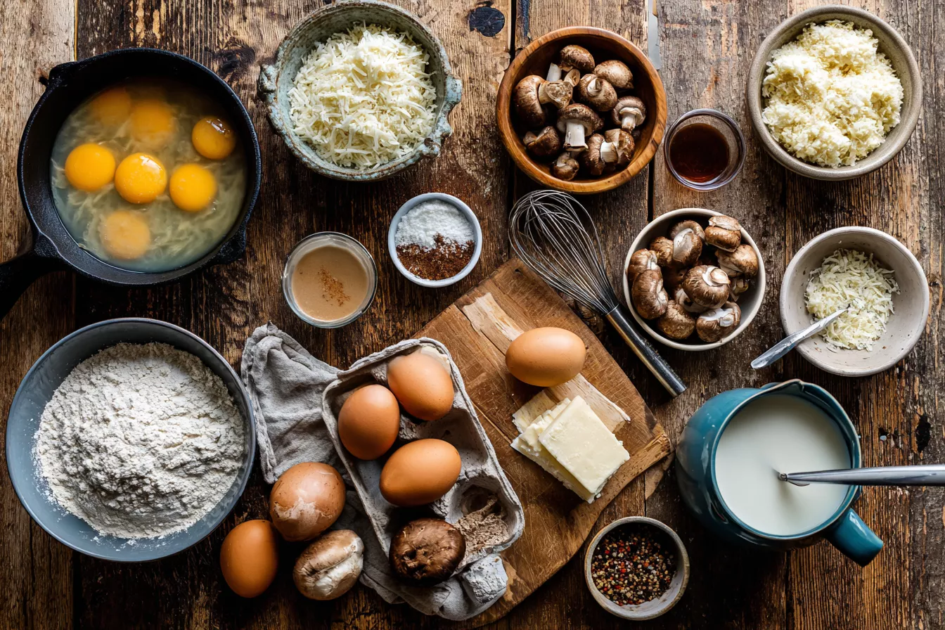 Яйца «По-Леонcки» по книге 1902 года: нежный соус, грибы и пашот в масле