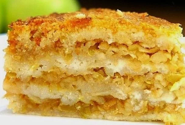 Яблочный пирог «Три стакана»: самый простой рецепт без яиц и молока для идеальной выпечки