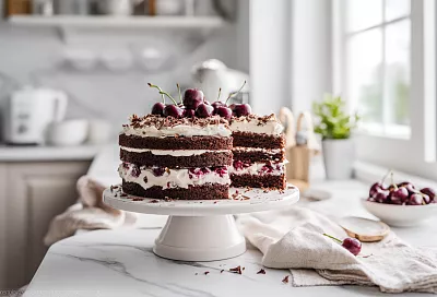 Шоколадный торт «Амарена» — сочнее, ароматнее и нежнее, чем любой десерт из Италии!