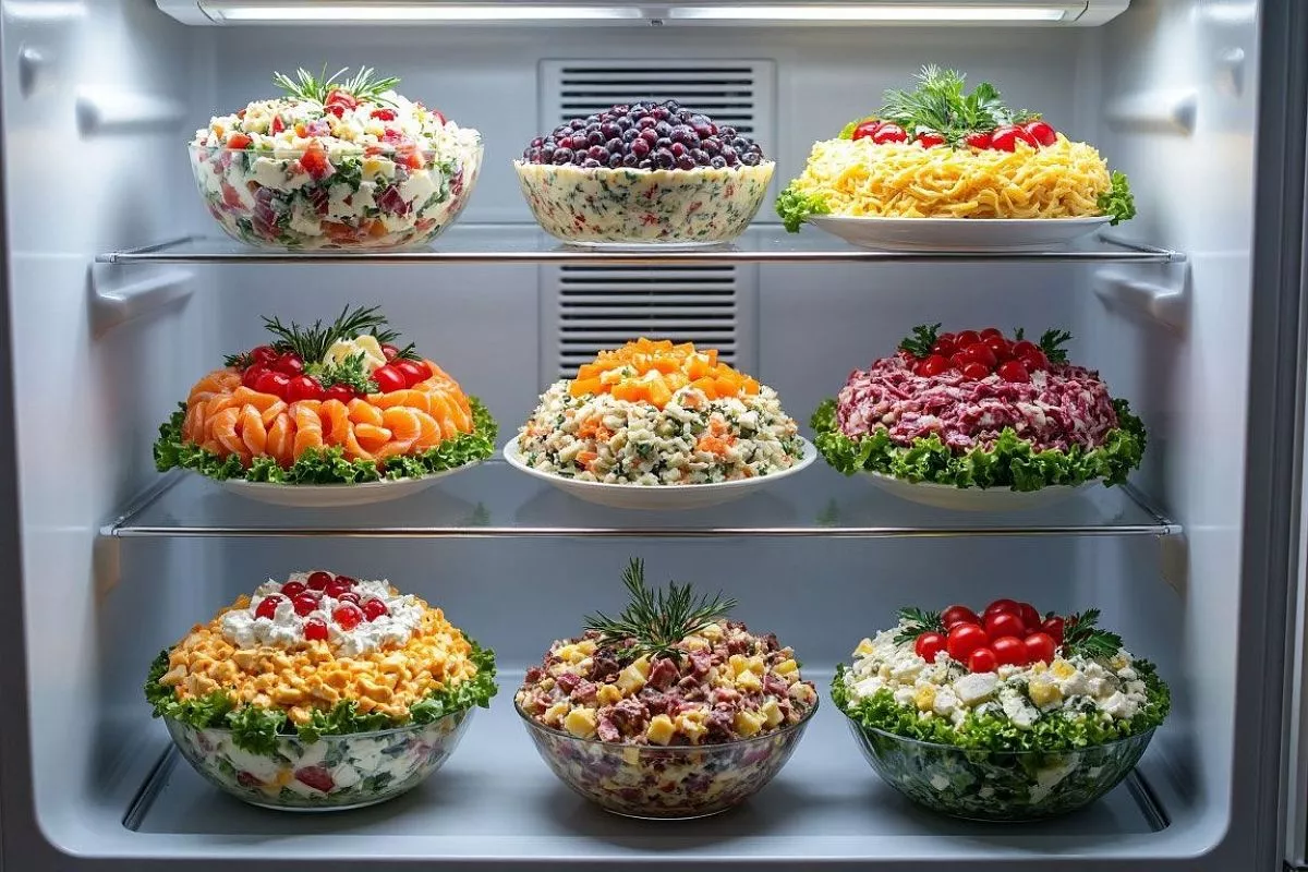 Холодильник как зона свежести: где и сколько хранить еду после Нового года