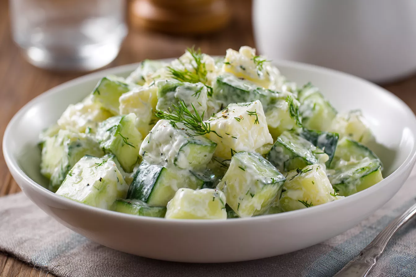 Кабачковый салат без жарки: быстро, нежно и очень по-летнему