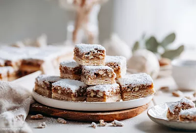 Галицкое ореховое печенье по старинному рецепту — нежное, как облако, и тает во рту