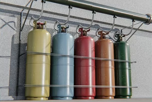 Переполненный газовый баллон может взорваться — МЧС