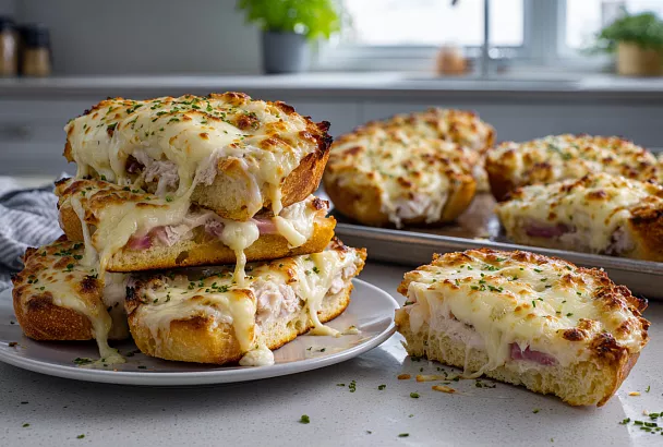 Горячие бутерброды в духовке: хрустящие, сочные и вкуснее пиццы — за 20 минут