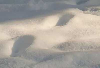 Мощный снегопад продолжится в высокогорье под Сочи до конца суток